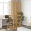 Kamari 110cm W 3 - Panel Solid Wood Folding Room Divider-1225251205
