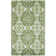 Eaton Wyndham Hand Tufted Wool/Viscose Geometric Rug in Turquoise / Green