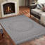 Tapis élégant et résistant aux taches pour la maison et la cuisine, 22703A - Gris / blanc-1971203857