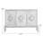 Black Solid Wood Sideboard