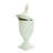 Alpharetta Ceramic Tall Fluted Urn Decorative Jars with Lid-145843893-145843894