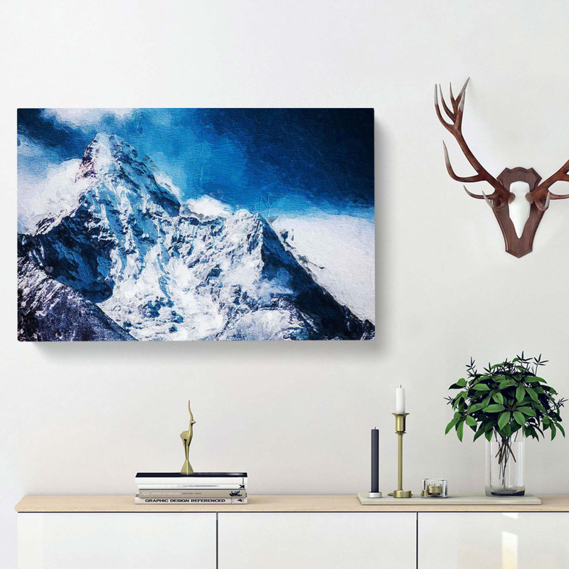Ama Dablam Mountain in Nepal - Wrapped Canvas, 35cm H x 50cm W x 3cm D