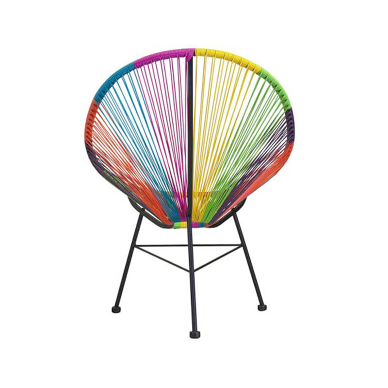 Chaise de patio maymie, Multicolore