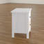 Delao 46cm W Solid Wood Bedside Table