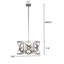 Geraldo 5 - Light Dimmable Drum Chandelier-1619843550-1619843551