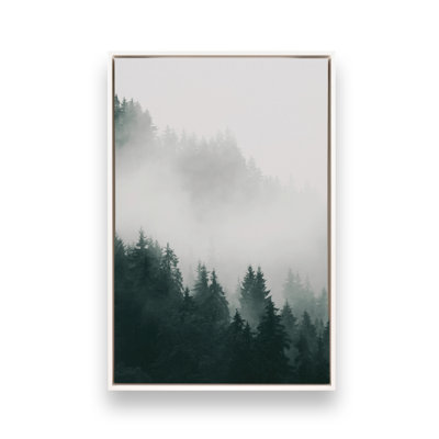 «Enchanting Emerald Peaks on Canvas» par Krista Mosakowski, reproduction
