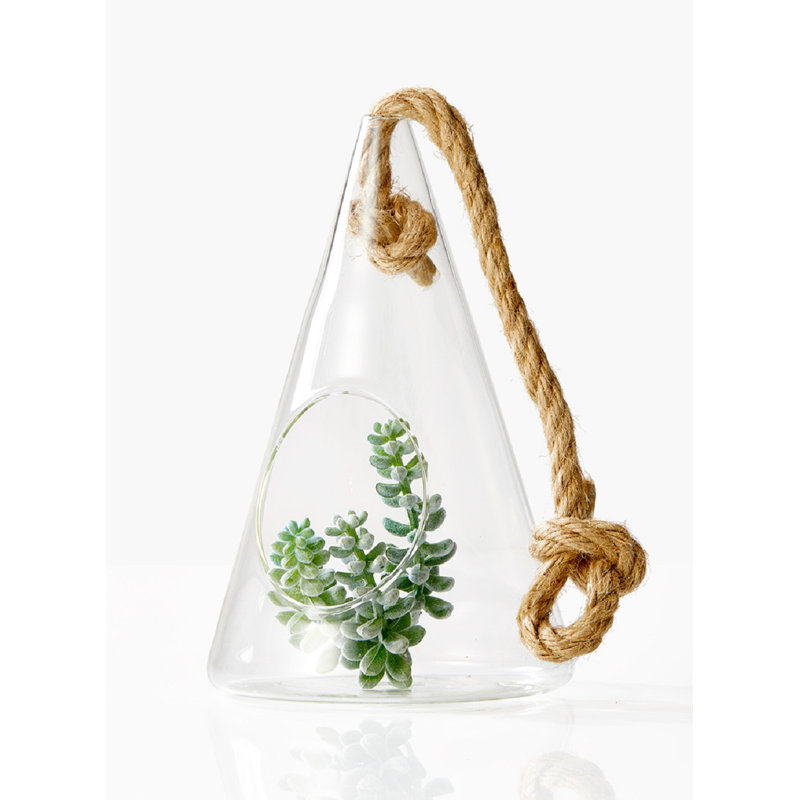 Pot de fleurs suspendu en verre Kirkoswald