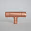 Copper Knob T-Shaped Thick-Bodied