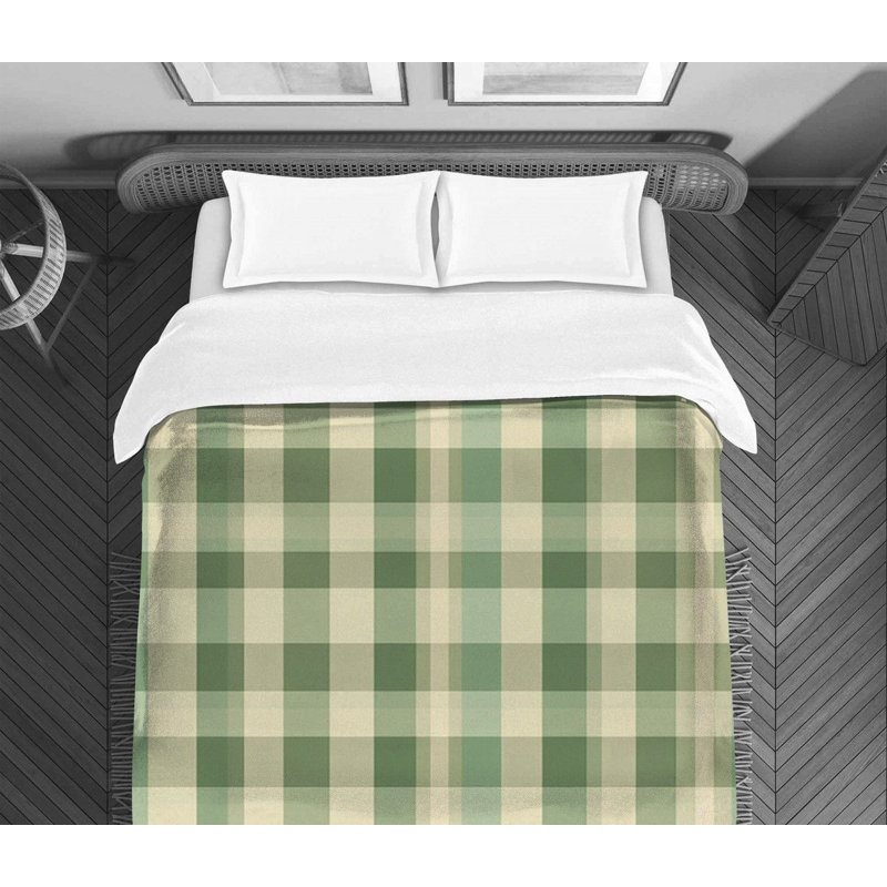 Checkered Comforter, King Comforter
