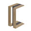 Madelyn Modern Compact C Shape Side Table-24070086