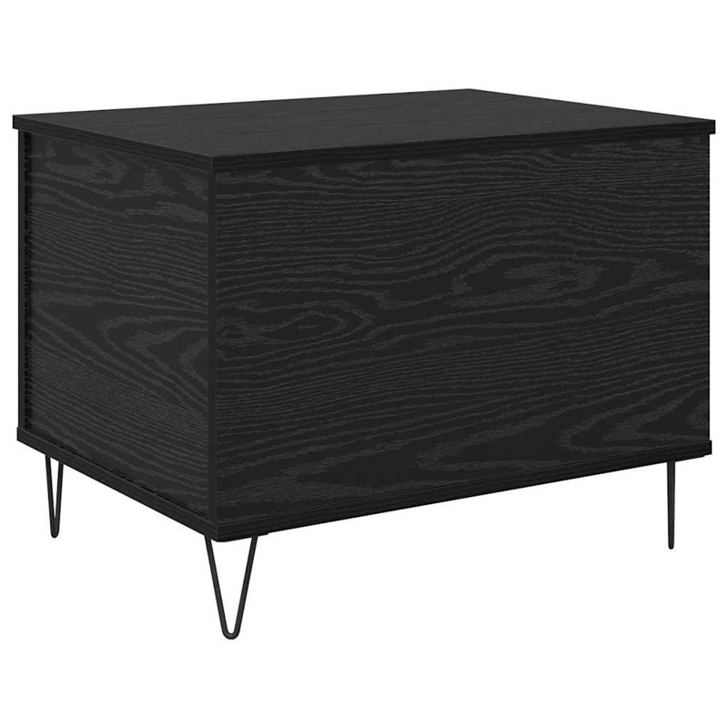 Lift Top Coffee Table with Storage, Black Oak
