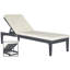Chaise longue d'extérieur en acacia Ruark-824726503