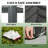 Convenient Flower Boxs,Outdoor Plant Boxs,Raised Garden Bed, Dark Gray-1783412100