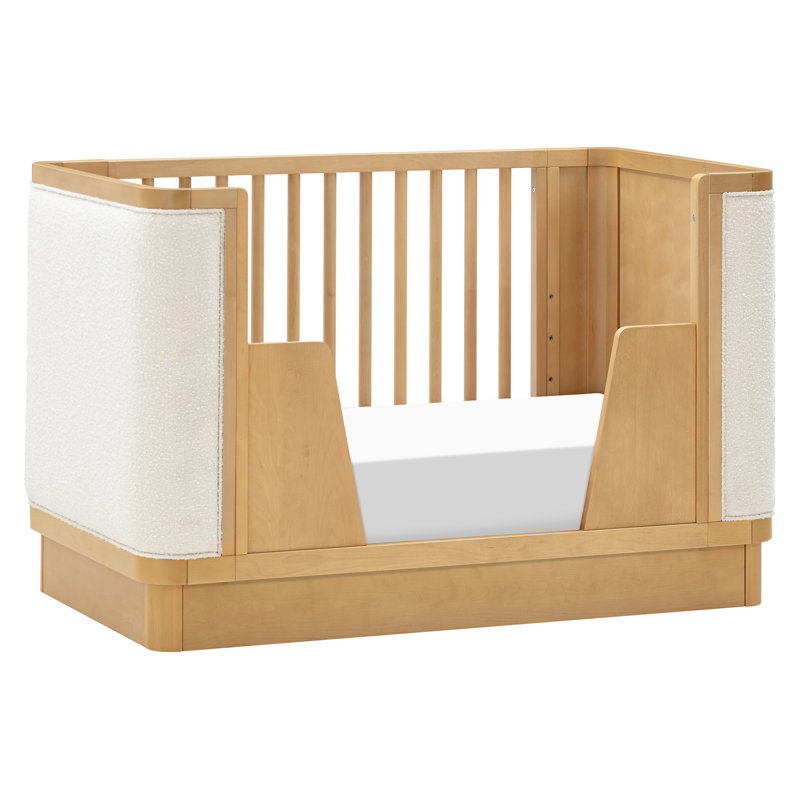 Bondi Boucle 4-in-1 Convertible Upholstered Crib