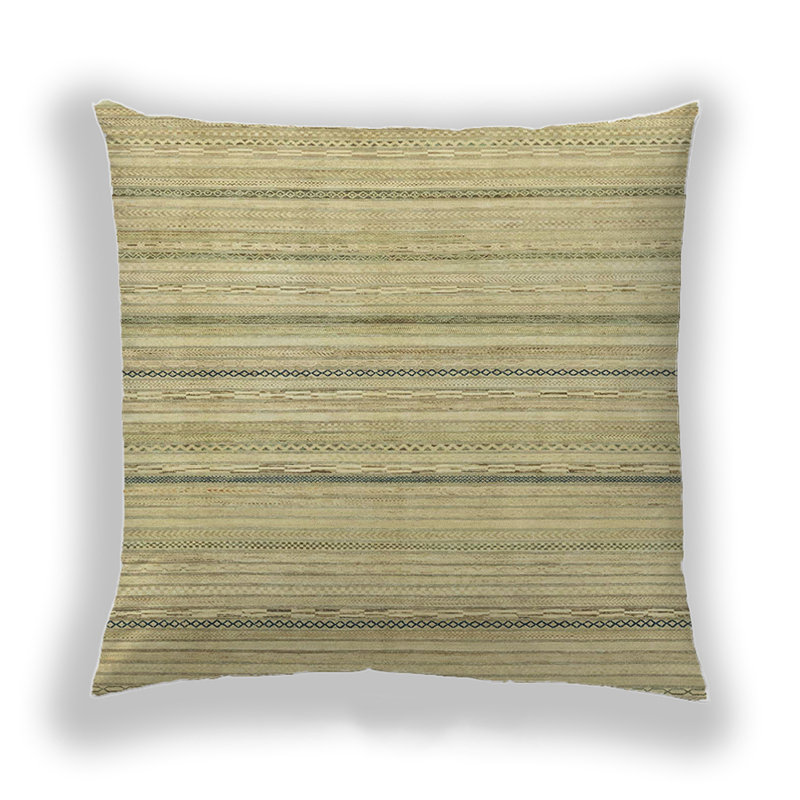 Housse et insert de coussin carré Edrielle, Microsuède