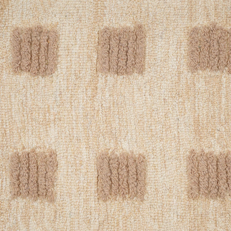 Tapis naturel touffeté à la main Hari 8 pi x 10 pi Hari, Rectangulaire 8 pi x 10 pi