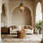 Modern Round Coffee Table with Ample Surface