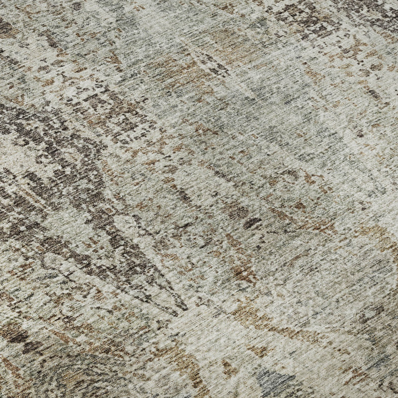 Premium Machine Washable Mayfield AMF1222 Global Rug, Rectangle 10' x 14'