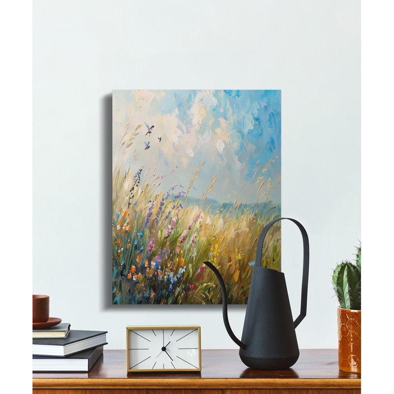 1 Piece Wrapped Canvas Wall Art Set, 35.56 cm H x 27.94 cm W