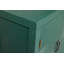 Buffet décoratif 59 "vert avec 4 portes