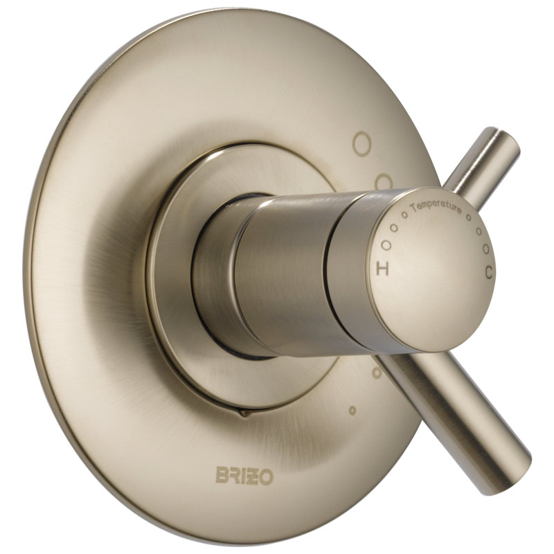 Odin® TempAssure® Thermostatic Valve Trim, Brushed Nickel