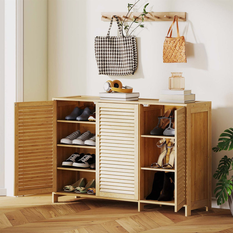 Shoe Storage Cabinet, 80cm H x 120cm W x 35cm D
