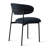 Modern 7-Piece Round Dining Set With Pedestal Base Table And Upholstered Curved Back Chairs-56016006