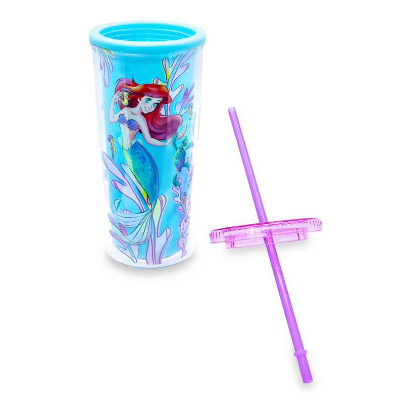 Disney The Little Mermaid Ariel and Friends Colour-Changing Plastic Tumbler