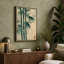 Three Bamboo Stems Japandi - Wrapped Canvas-1300373723-1300373715