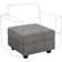 26.4'' Wide Upholstered Storage Ottoman Footstool Module Part for Sectional Sofa