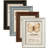 5X7 Picture Frame Set Of 4 With 2 Mats, Rustic Farmhouse Photo Frame With Tempered Glass, Distressed Vintage Frame 3.5X5 & 4X6 With Mat Or 5X7 Without Mat For Wall Or Tabletop Display Home Office Gift