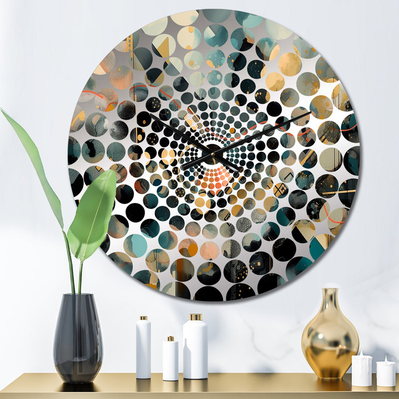 Sandali - Horloge murale abstraite, Petit