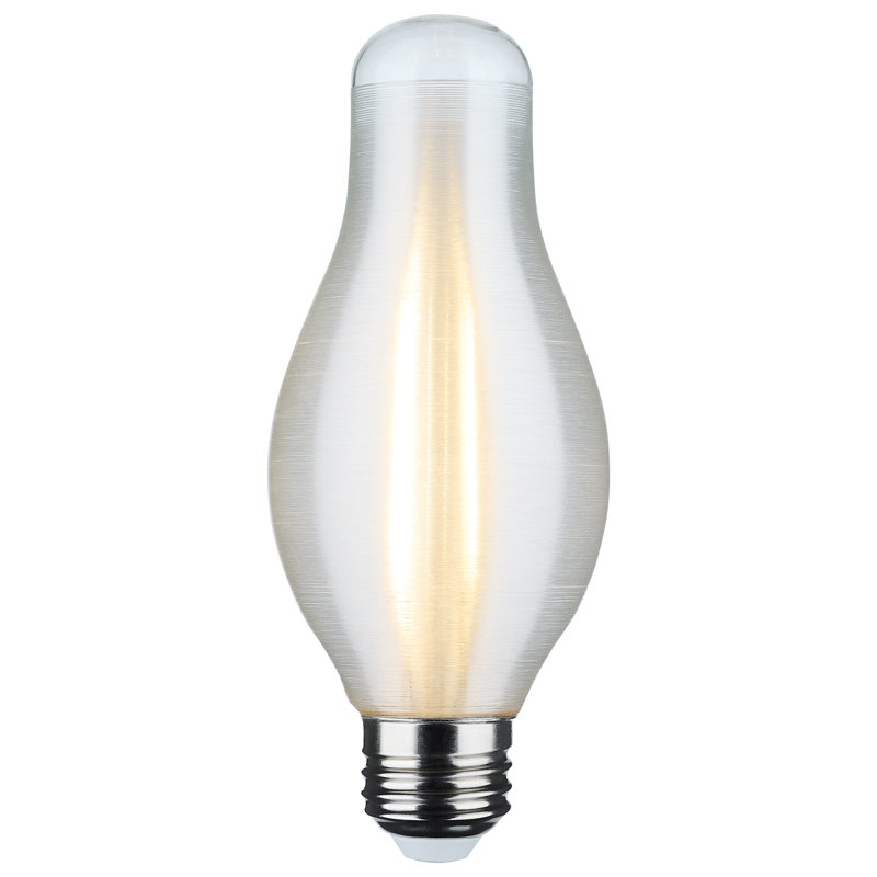 DEL H19 7 watts - CCT - Base moyenne - Finition filée satinée - 120 volts, 2000 Kelvins