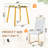7-Piece Round Glass Dining Table Sets-1142526099-1142526102
