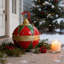 Cloche de Noël vintage de 30 cm, clochettes de Noël surdimensionnées en fer, décorations festives à suspendre pour sapin de Noël, décoration de porche et de portail pour les fêtes de fin d'année à la maison.-1770032741