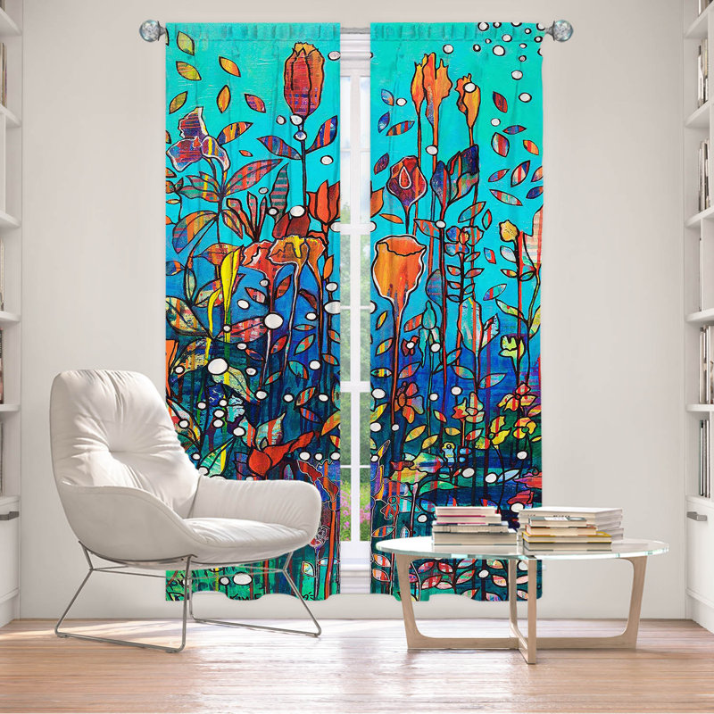 Room Darkening Curtain Pair, 20" W x 82" L