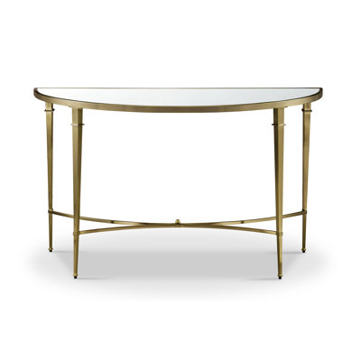 Waverly 122cm Glass Top Console Table