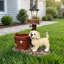 Statue de jardin Labrador