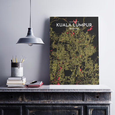 " Kuala Lumpur Malaysia City Map "