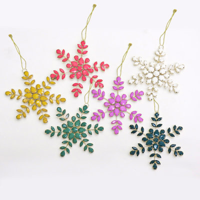 0.1'' Handmade Metal Holiday Shaped Ornament