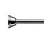 Tringle à rideau de douche ajustable en acier inoxydable à tension réglable Stick N Lock