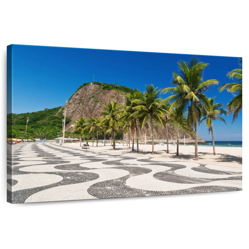 Gillard Copacabana Beach Sidewalk, H 32 po x l 48 po