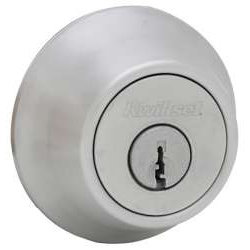 Single Cylinder Deadbolt, Satin Chrome