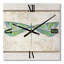 Horloge murale 3 panneaux Summer Dragonfly-1563905631