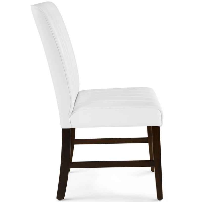 Ensemble de 2 chaises de salle à manger capitonnées et capitonnées Motivate