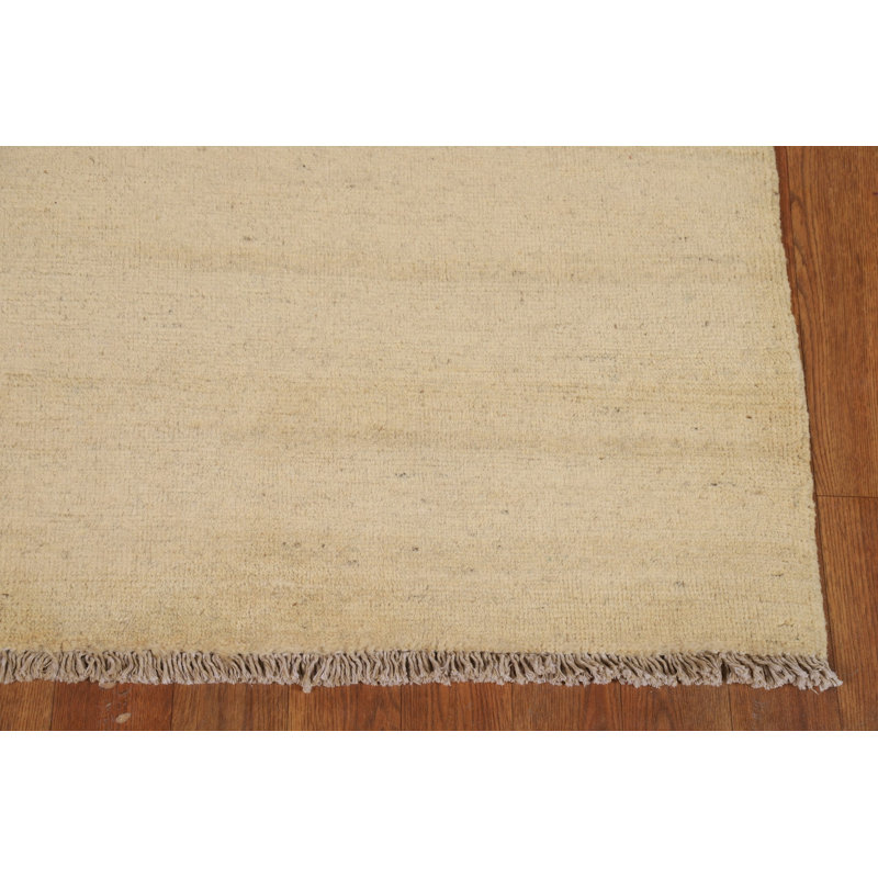 Handmade Solid Gabbeh Oriental Rug 3x5