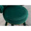 Of 2 Counter Height Chairs, Solid Wood Structure, Classy Velvet Seat Bar Stools ( 2), Framework, Luxurious Cushion-1860834549