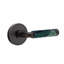 Select Round Door Lever with Round Rosette-1202126407-1202126406