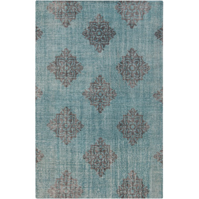 Adnan Hand Knotted Wool Geometric Indoor Rug