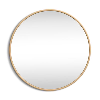 Sabine Metal Round Wall Mirror